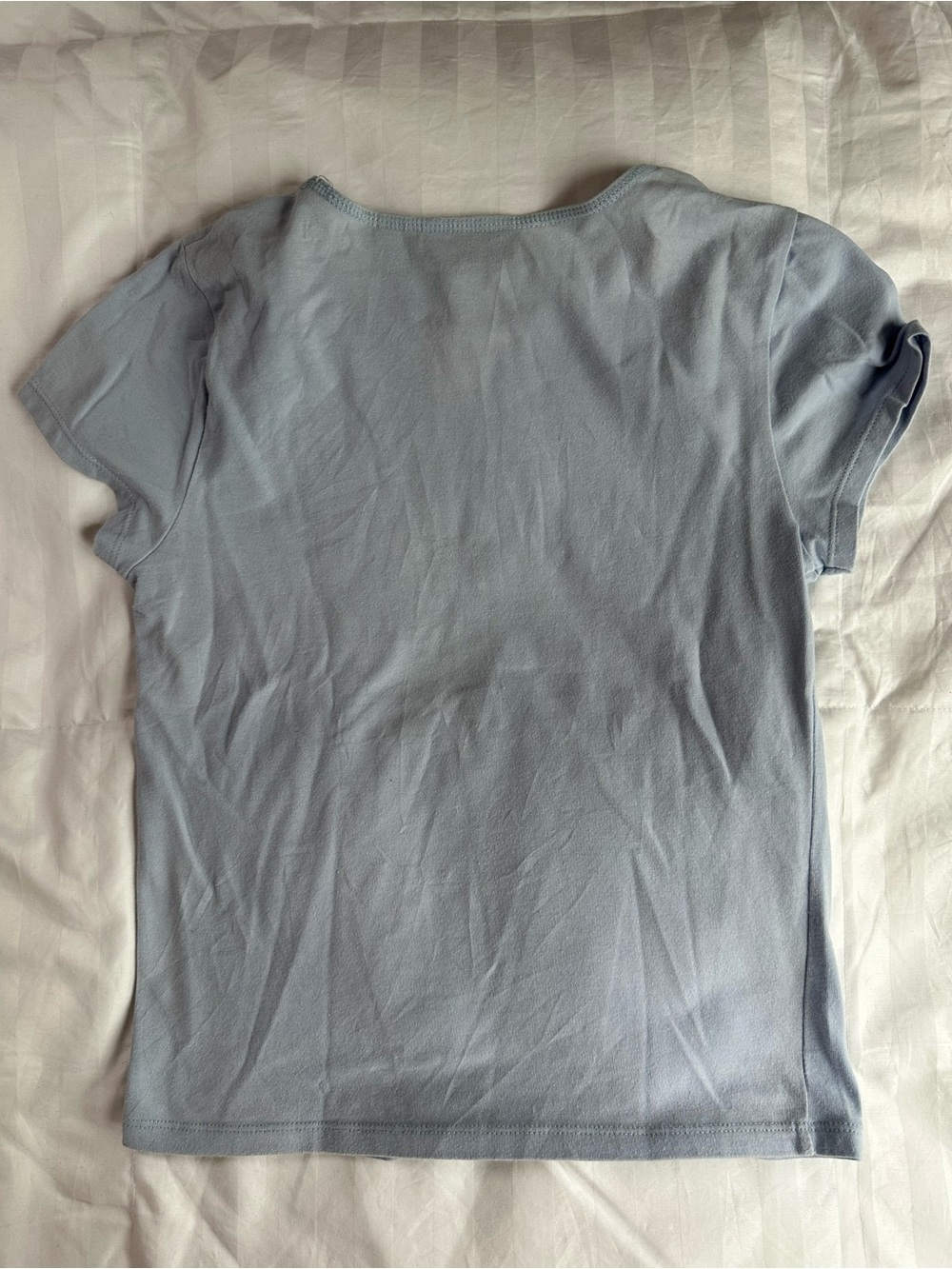 DKNY Light Blue Graphic Tee - Picture 2 of 3